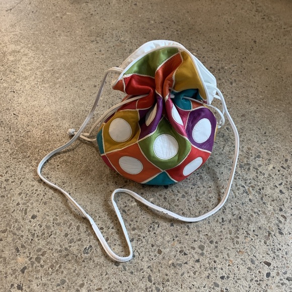 Avante Multi-Color Bucket Bag - Picture 2 of 3